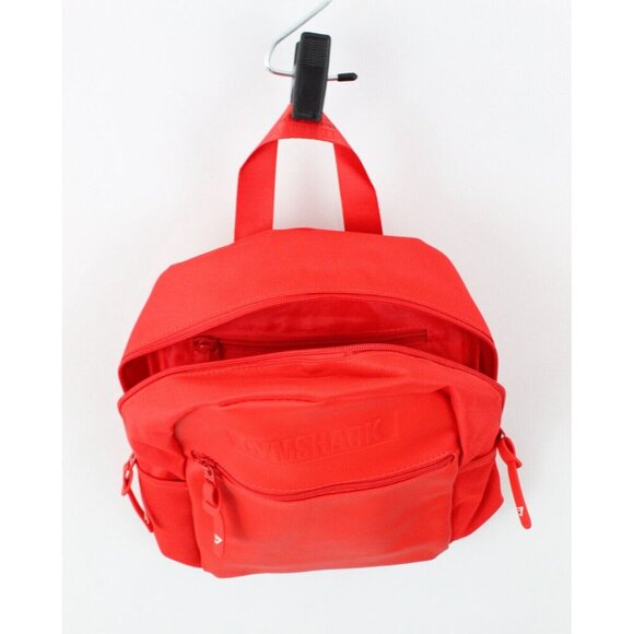 Gymshark Backpack Everyday Mini Chilli Red One Size 12Lx9HX4W - Picture 9 of 15